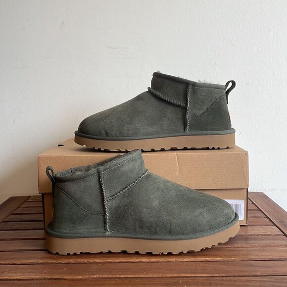 UGG Classic Ultra Mini Forest Night USA Women Size 11/UK 9/EU 42 - Picture 3 of 14